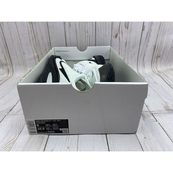 Nike Men\'s Air Zoom GT Cut TB \'White Black\' Size 9M DM5039 100 main image 7